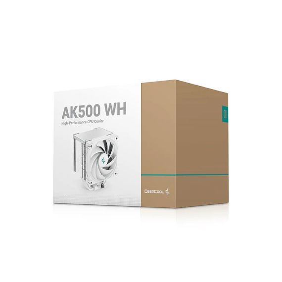 КУЛЕР DEEPCOOL AK500 WH / UNIVERSAL / 240W / 500~1850RPM / <31,5 DBA / 68.99 CFM / WHITE