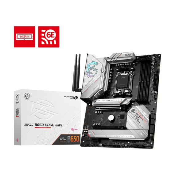 МАТЕРИНСКАЯ ПЛАТА MSI MPG B650 EDGE WIFI/ AM5/ B650/ DDR5/ ATX