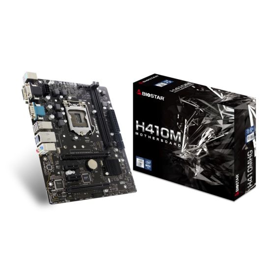 МАТЕРИНСКАЯ ПЛАТА BIOSTAR H410MHG/ SOCKET 1200 / H410 / DDR4 / MATX