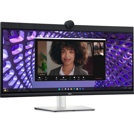34.1” MONITOR PENTRU VIDEOCONFERINTE DELL P3424WEB / CURVED / 21:9 / 4K / BLACK