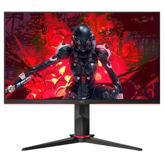 23.8" GAMING MONITOR AOC 24G2U5/BK / 1MS / BLACK