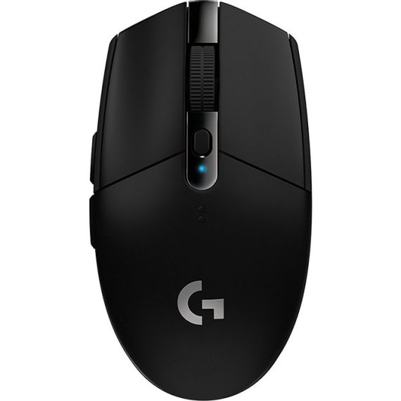 LOGITECH GAMING MOUSE G305 LIGHTSPEED WIRELESS, HIGH-SPEED, HERO GAMING SENSOR,  6 PROGRAMMABLE BUTTONS, 200-12000 DPI, 1MS REPORT RATE, BLACK
