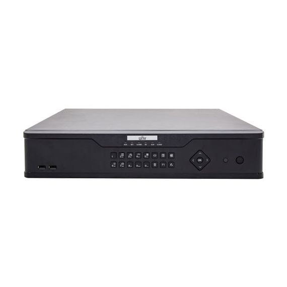 UNV NVR304-16EP-B, 16-CH, 4 SATA, 16POE, INCOMING BANDWIDTH 160MBPS, 16 X 1080P@30 / 8 X 4MP@30 / 4 X 4K@30,  AUDIO IN/OUT 1/1, ALARM IN/OUT 16/4, 2U, H.265&4K