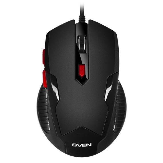 SVEN GS-9200 GAMING SET, KEYBOARD+MOUSE+MOUSEPAD, KEYS 14 KEYS, 10 FN-KEYS, MOUSE 5+1(800-2400 DPI) , USB, BLACK, RUS/UKR/ENG