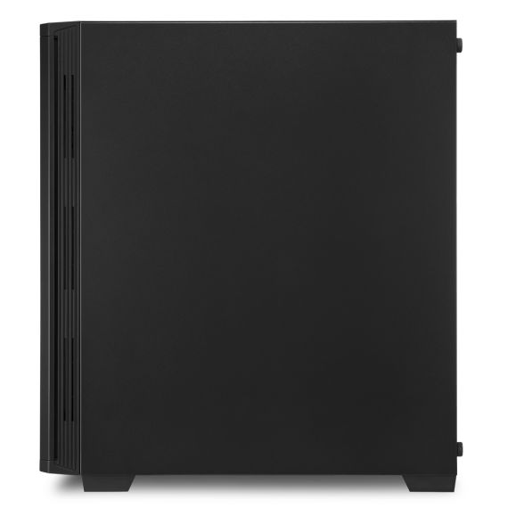 КОРПУС SHARKOON RGB LIT 200 / NO PSU / SIDE PANEL / 1X120MM, 1X120MM A-RGB LED, 2XARGB LED STRIP / ATX / BLACK