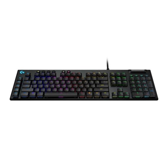 МЕХАНИЧЕСКАЯ ИГРОВАЯ КЛАВИАТУРА LOGITECH G815 LIGHTSYNC RGB / GL LINEAR / CARBON / USB / LINEAR SWITCH