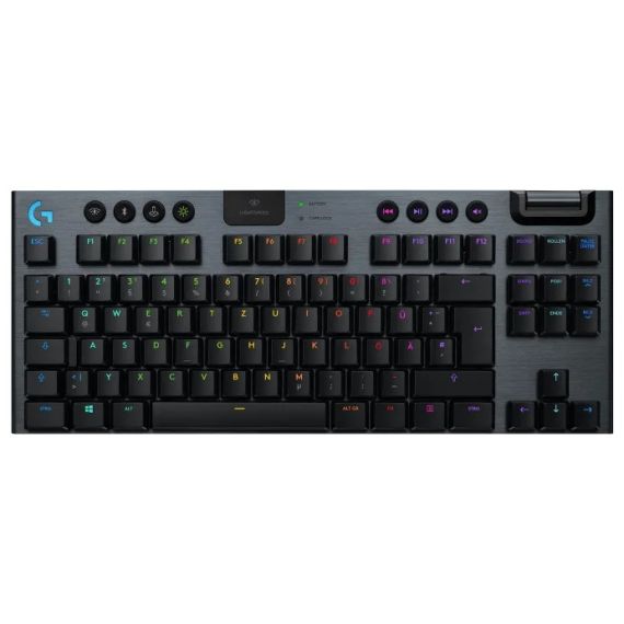 ИГРОВАЯ МЕХАНИЧЕСКАЯ КЛАВИАТУРА LOGITECH G915  TKL  / CARBON