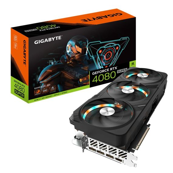 ВИДЕОКАРТА GIGABYTE GEFORCE RTX 4080 SUPER GAMING OC 16G / 16GB / GDDR6X / 256BIT