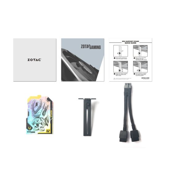 ВИДЕОКАРТА ZOTAC GEFORCE RTX 4070 SUPER TRINITY BLACK EDITION / 16GB / GDDR6X / 256BIT