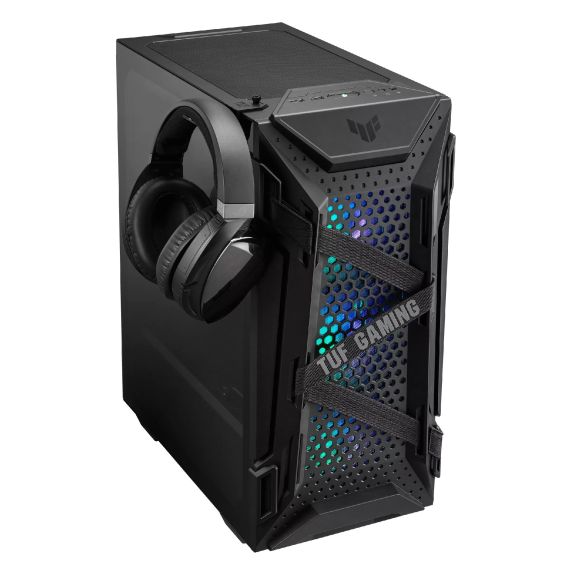 КОРПУС ASUS TUF GAMING GT301 / NO PSU / 3X120MM ARGB FAN+ 1X120MM FAN / ATX / BLACK