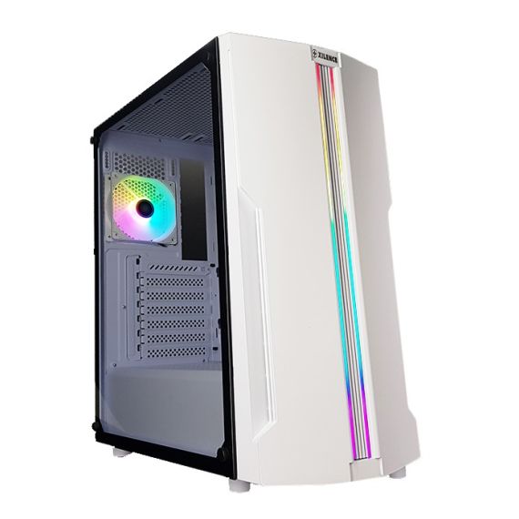 КОРПУС XILENCE XILENT BLADE | X512.W.RGB/ NO PSU/ SIDE PANEL/ ATX/ WHITE