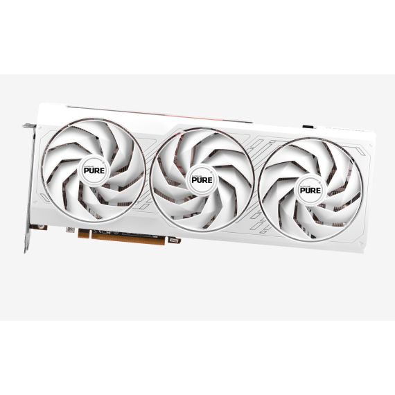 ВИДЕОКАРТА SAPPHIRE PURE RADEON RX 7700 XT WHITE/ 12GB/ GDDR6/ 192BIT
