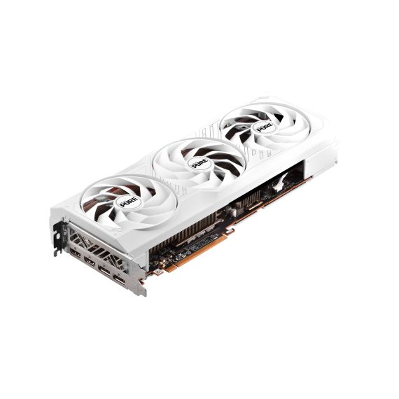 ВИДЕОКАРТА SAPPHIRE PURE RADEON RX 7700 XT WHITE/ 12GB/ GDDR6/ 192BIT