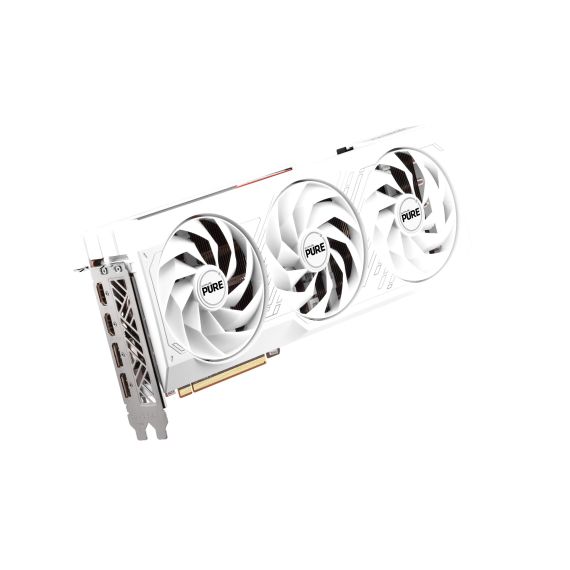 ВИДЕОКАРТА SAPPHIRE PURE RADEON RX 7700 XT WHITE/ 12GB/ GDDR6/ 192BIT