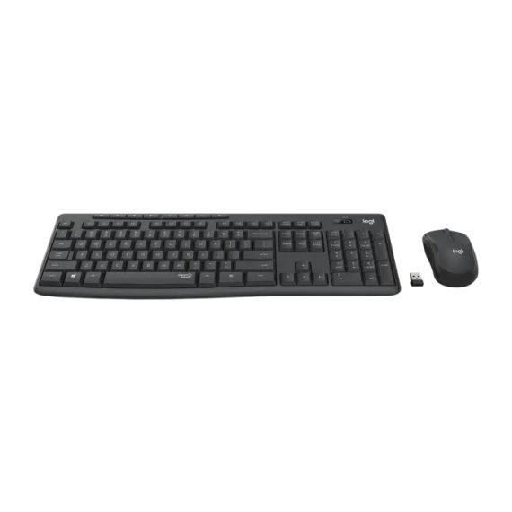 БЕСПРОВОДНАЯ КЛАВИАТУРА И МЫШКА LOGITECH MK295 SILENT, GRAPHITE