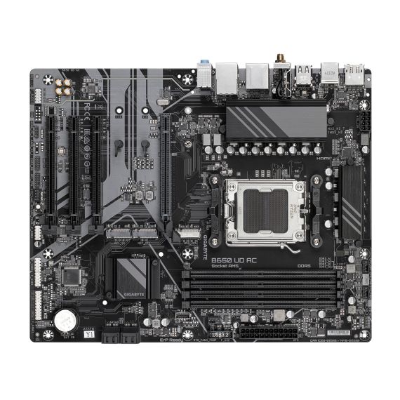 МАТЕРИНСКАЯ ПЛАТА GIGABYTE B650 UD AC/ AM5/ B650/ DDR5/ ATX