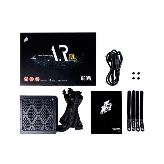 БЛОК ПИТАНИЯ 650W 1STPLAYER ARMOUR 6.5 (PS-650AR)
