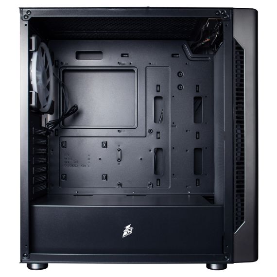 КОРПУС 1STPLAYER DX / NO PSU / SIDE-WINDOW / 4X140MM / EATX / SILVER