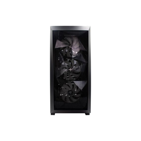 КОРПУС XILENCE XILENT BREEZE XG131 / W/OPSU / SIDE PANEL / 3X ARGB 120MM + 1X120MM / ATX / BLACK