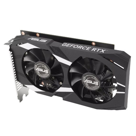 ВИДЕОКАРТА ASUS DUAL GEFORCE RTX 3050 OC EDITION / 6GB / GDDR6 / 96BIT