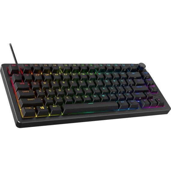 КЛАВИАТУРА HYPERX ALLOY RISE 75 RGB, HYPERX LINEAR SWITCHES, [7G7A4AA#ABA]