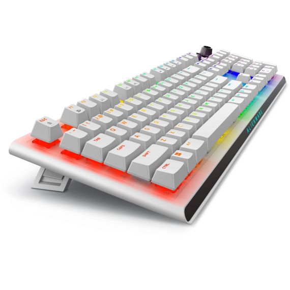 ТРЕХРЕЖИМНАЯ БЕСПРОВОДНАЯ ИГРОВАЯ КЛАВИАТУРА DELL ALIENWARE AW920K / CHERRY MX RED/ LUNAR LIGHT