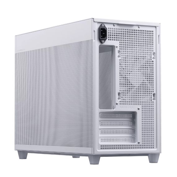 КОРПУС ASUS  PRIME AP201 MESH WHITE  / W/OPSU / 1X120MM / MATX / WHITE