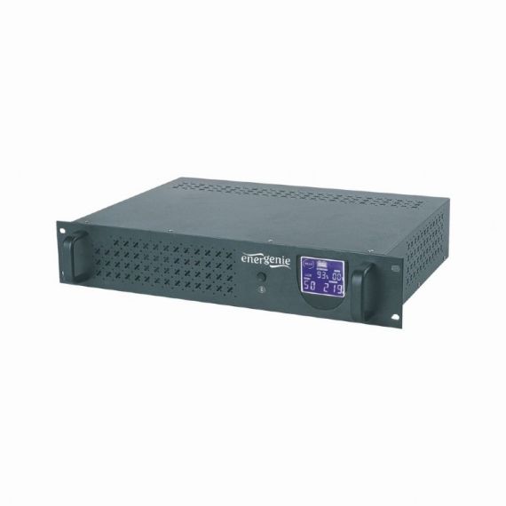GEMBIRD RACK 3.4U UPS UPS-RACK-1500, 1500VA/900W, AVR, 4XIEC, LCD DISPLAY, USB CONTROL INTERFACE, 2X12V/7AH BATTERY