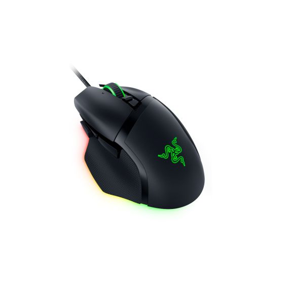 RAZER ERGONOMIC GAMING MOUSE BASILISK V3, RIGHT-HANDED, 10+1 BUTTONS, RAZER CHROMA RGB,  BLACK