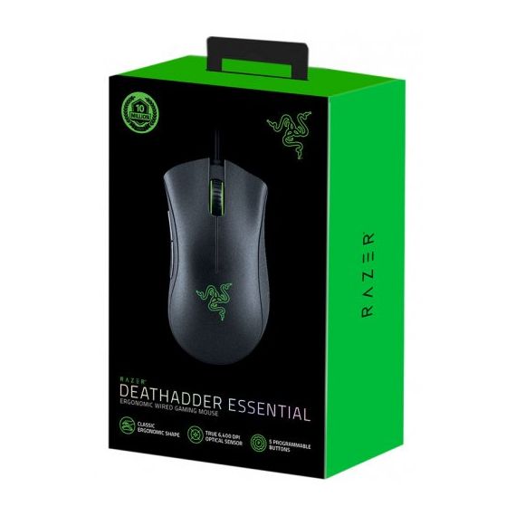 ИГРОВАЯ МЫШЬ RAZER DEATHADDER ESSENTIAL (2021) , BLACK