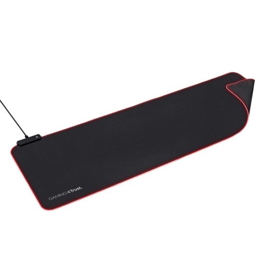 TRUST GAMING GXT 764 GLIDE-FLEX XXL MOUSE PAD, RGB, SUPPORTED SENSOR TYPE: LASER, OPTICAL, XXL SIZE: 930X300X3MM, ANTI-SLIP BOTTOM