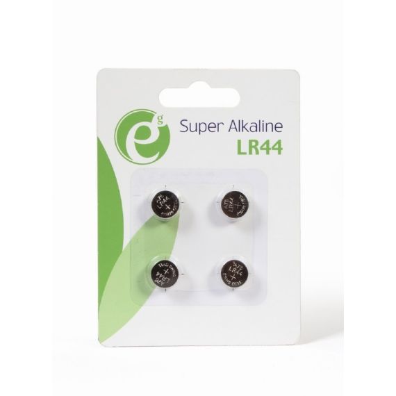 GEMBIRD ALCALINE BATTERY LR44 1.5V,  HIGH PERFORMANCE AND LONG LIFETIME, 4-PACK