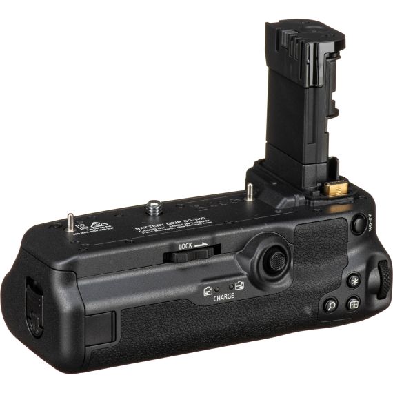 BATTERY GRIP CANON BG-R10 (4365C001) FOR EOS R5, R5C, R6, ADDITIONAL SHUTTER AND CONTROL DIALS, DUST AND WATER RESISTANT (1X OR 2X LP-E6NH/LP-E6N/LP-E6)