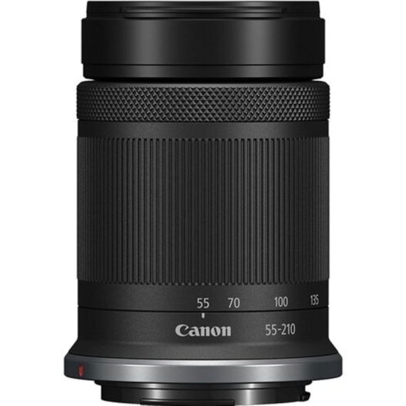 БЕЗЕРККАЛЬНАЯ КАМЕРА CANON EOS R50 + RF-S 18-45 F/4.5-6.3 IS STM + RF-S 55-210 F/5.0-7.1 IS STM BLACK  (5811C034)