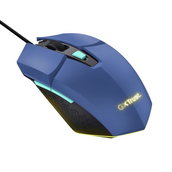 ИГРОВАЯ МЫШЬ TRUST GXT 109B FELOX, USB, BLUE