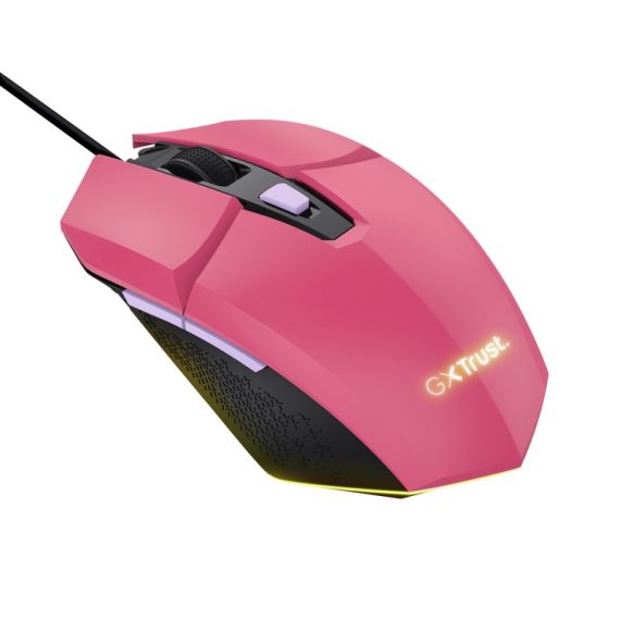 ИГРОВАЯ МЫШЬ TRUST GXT 109P FELOX, USB, PINK