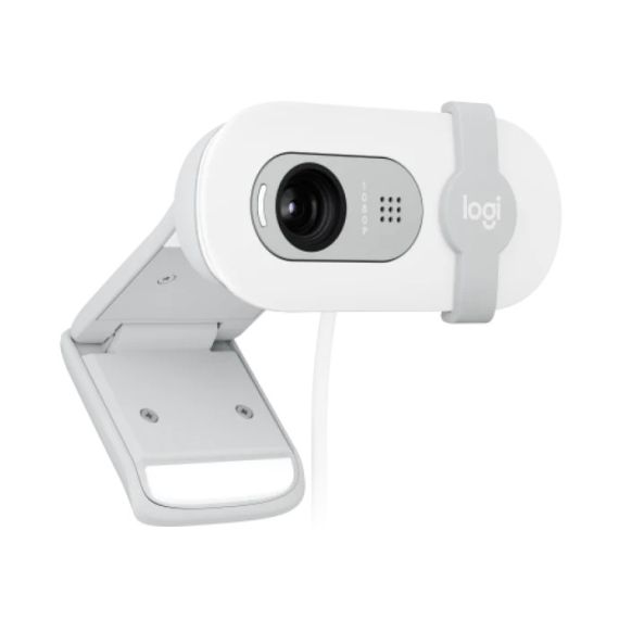ВЕБ-КАМЕРА LOGITECH BRIO 100 / 1080P/30FPS / PRIVACY SHUTTER / MIC / USB-A / OFF-WHITE