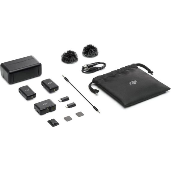 МИКРОФОННАЯ РАДИОСИСТЕМА DJI MIC 2TX+1RX+CHARGING CASE (CP.RN.00000198.01)