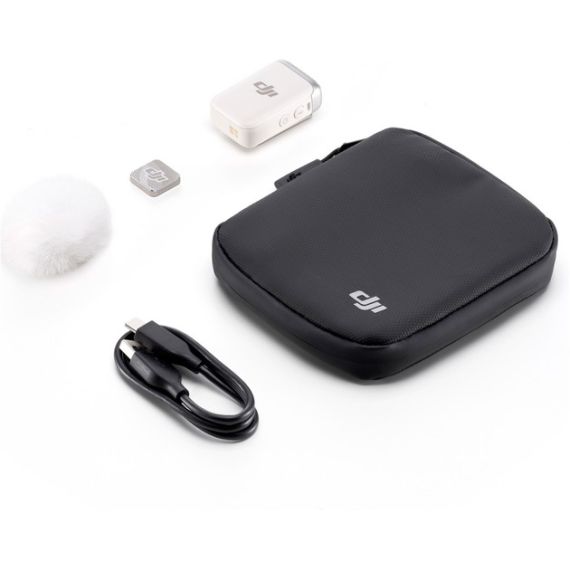 ПЕРЕДАТЧИК РАДИОСИСТЕМЫ DJI MIC 2 TRANSMITTER PEARL WHITE (CP.RN.00000329.01)