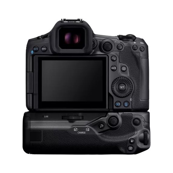 BATTERY GRIP WITH ETHERNET PORT CANON BG-R20EP (6763C001) FOR R5 MARK II, 2.5G BASE-T HIGH-SPEED ETHERNET PORT