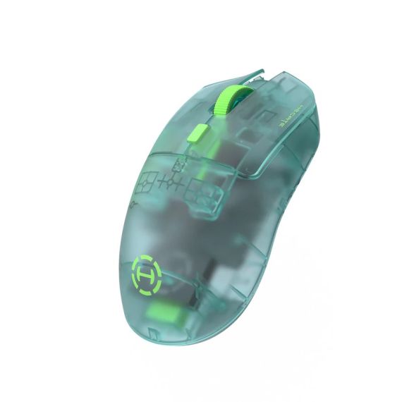 ТРЕХРЕЖИМНАЯ БЕСПРОВОДНАЯ ИГРОВАЯ МЫШЬ EDIFIER HECATE G3M PRO TRANSPARENT GREEN