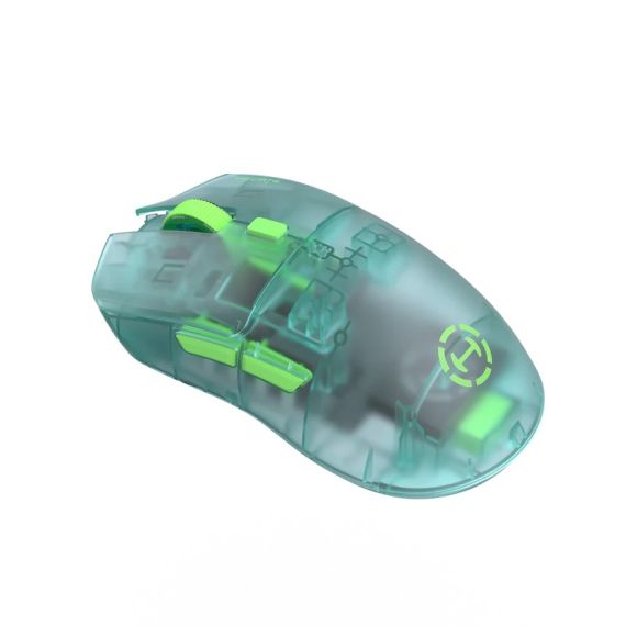 ТРЕХРЕЖИМНАЯ БЕСПРОВОДНАЯ ИГРОВАЯ МЫШЬ EDIFIER HECATE G3M PRO TRANSPARENT GREEN