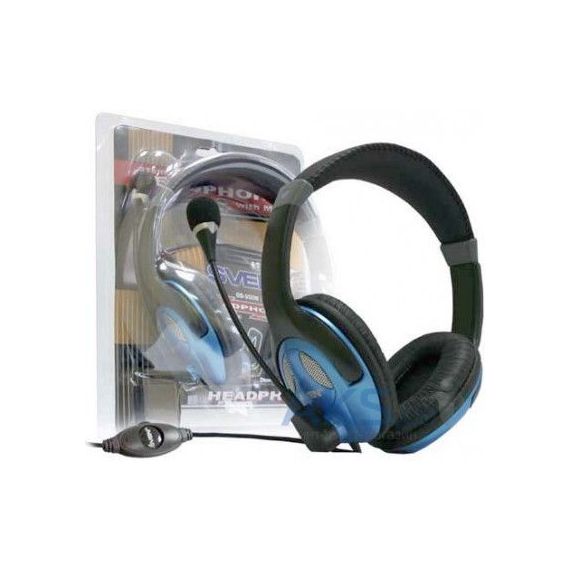 SVEN AP-670MV, HEADPHONES WITH MICROPHONE, VOLUME CONTROL, 2.5M,  BLACK