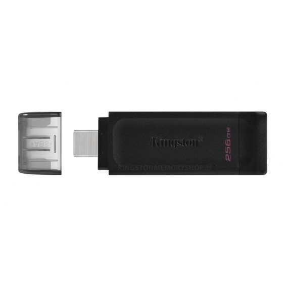 ФЛЕШ-НАКОПИТЕЛЬ USB KINGSTON DATATRAVELER 70 / USB-С3.2 / 256ГБ