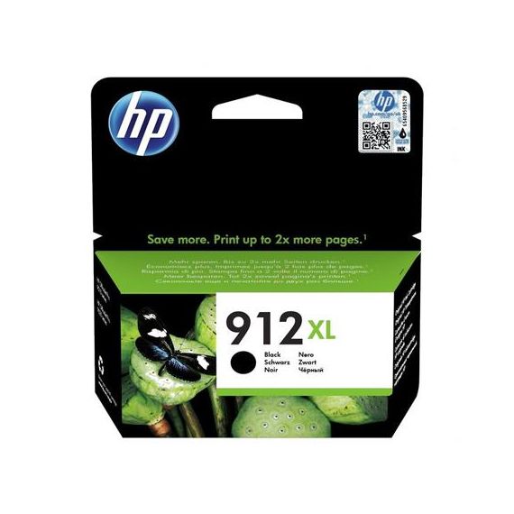 912XL (3YL84AE) BLACK INK CARTRIDGE; (FOR HP OFFICEJET PRO  8010 SERIES, 8012 PRO AIO, 8013 PRO AIO, 8014 PRO AIO, 8015 PRO AIO, 8020 PRO SERIES, 8022 PRO AIO, 8023 PRO AIO, 8024 PRO AIO, 8025 PRO AIO)