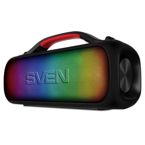 ПОРТАТИВНАЯ КОЛОНКА SVEN PS-360 BLACK / 24W / BLUETOOTH / FM TUNER / USB / MICROSD