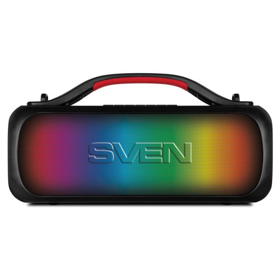 ПОРТАТИВНАЯ КОЛОНКА SVEN PS-360 BLACK / 24W / BLUETOOTH / FM TUNER / USB / MICROSD