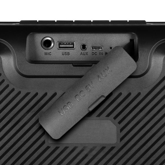 ПОРТАТИВНАЯ КОЛОНКА SVEN PS-360 BLACK / 24W / BLUETOOTH / FM TUNER / USB / MICROSD