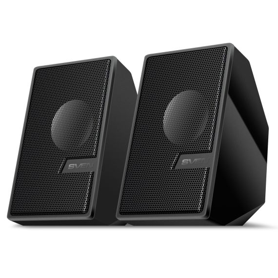 КОЛОНКИ SVEN 340 / 2.0 / 6W RMS / BLUETOOTH / USB POWER SUPPLY / BLACK