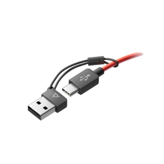 НАУШНИКИ POLY BLACKWIRE 5220/ USB-C/A/ BLACK
